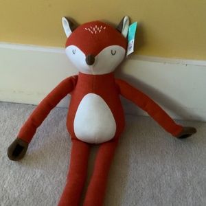 Sleepy Velcro Fox Plush